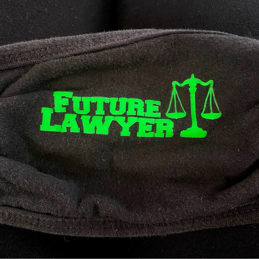 Future Lawyer Cloth Mask